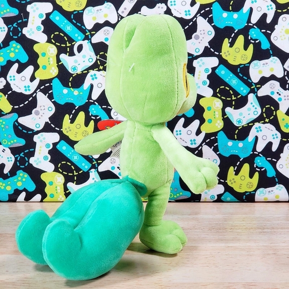 Jazwares Pokemon TREECKO 8" S1 Rare Ultrasoft Collectible Nintendo Plush Toy NWT - Picture 3 of 11